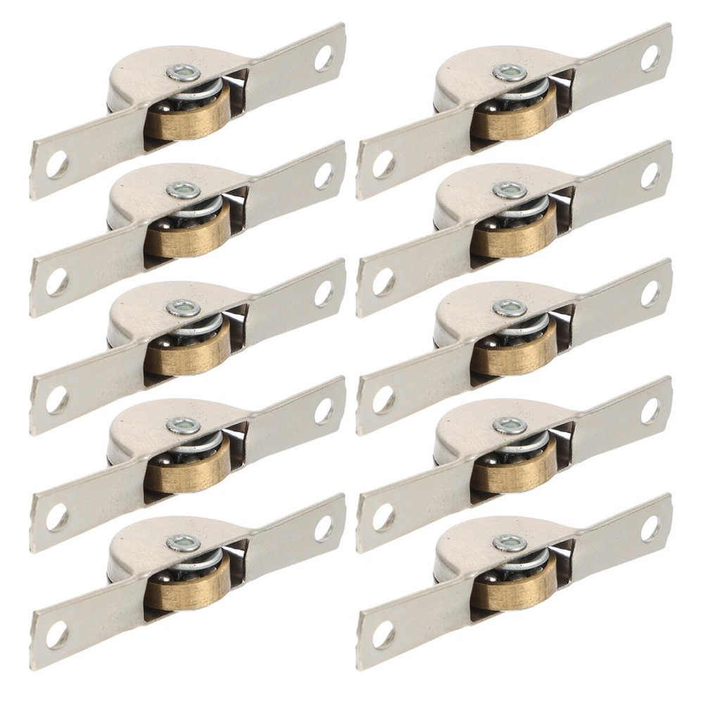 10 Pcs Sliding Door Roller Replacement Rollers Closet Cabinet Pulley