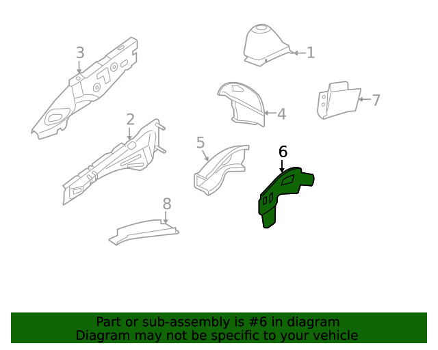 Genuine GM Outer Rail 13129785