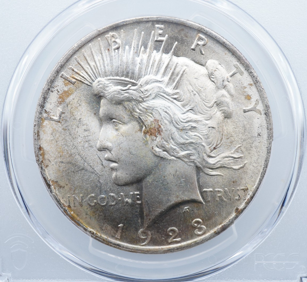 1923 P Peace Silver Dollar $1 PCGS MS65 - U1132