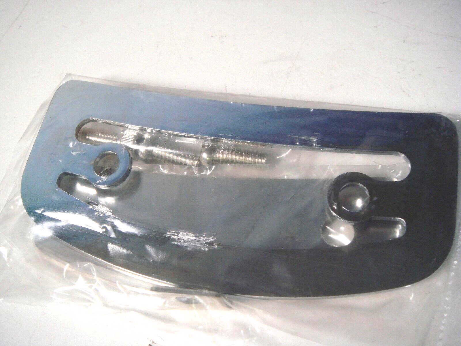 Harley Backrest Pad Black 5" Flatlander Mini Rail Sissy Bar V-Twin 47-0753 Y1