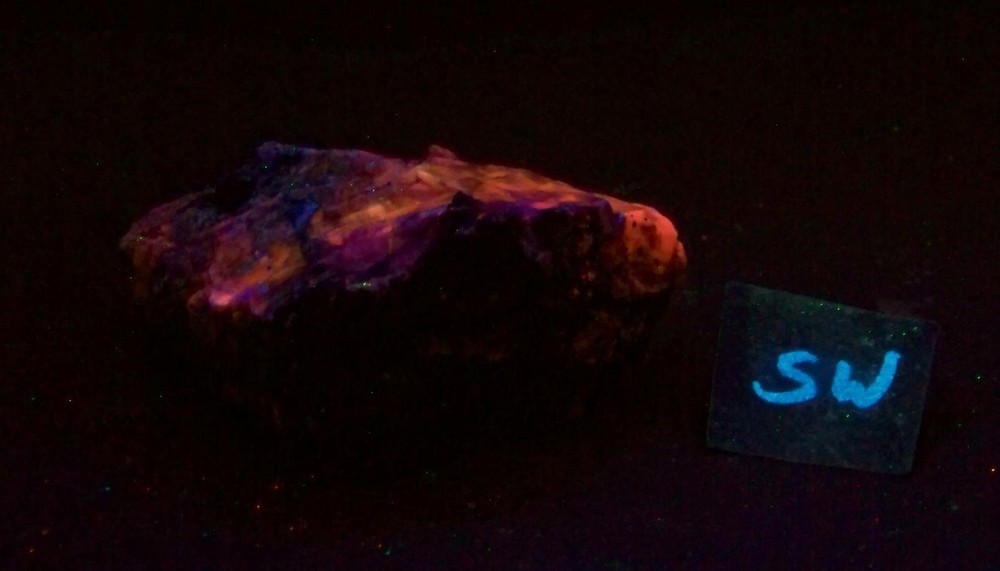 Fluorescent Calcite AZ Mineral Specimen