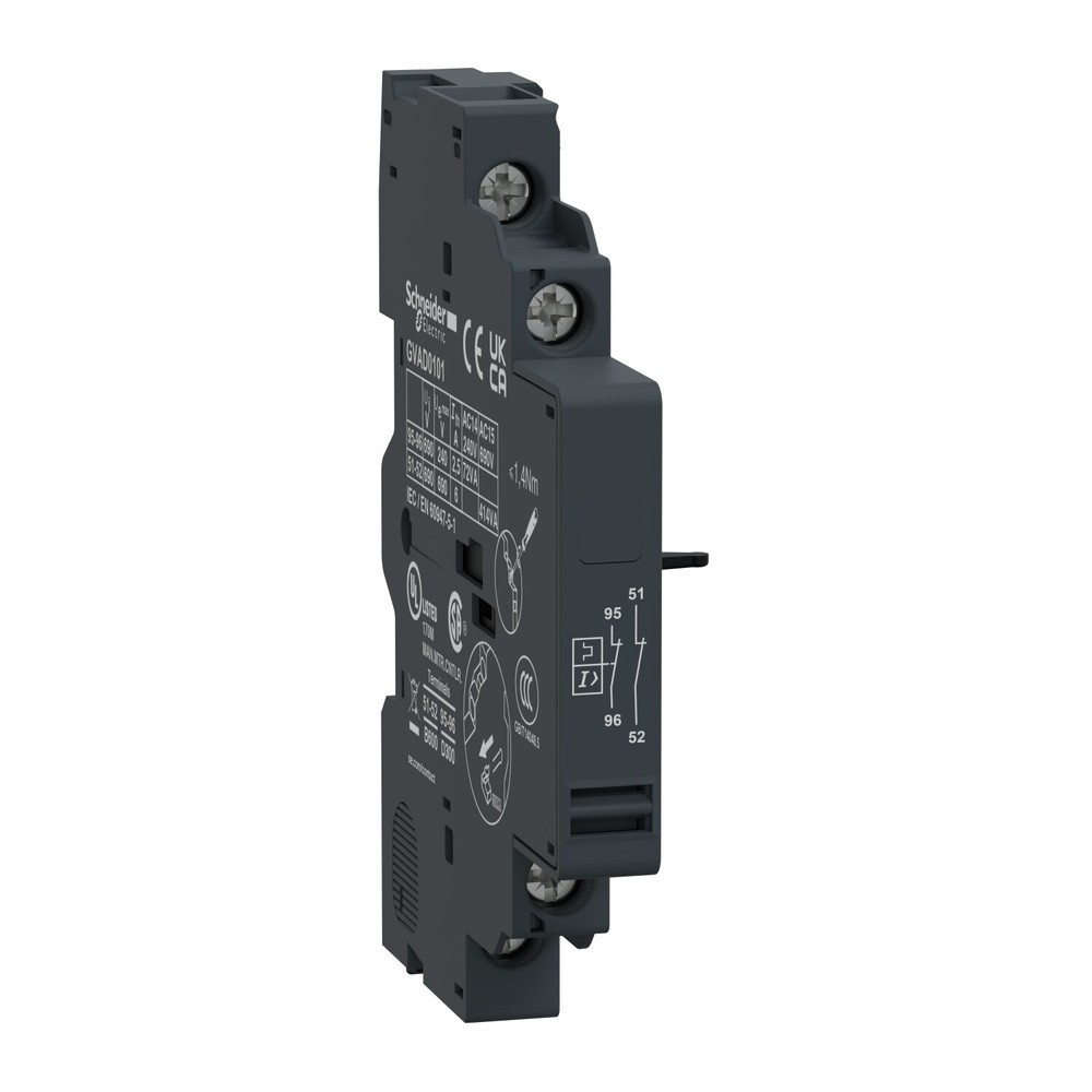 1pcs Schneider GVAD0101 auxiliary contact module