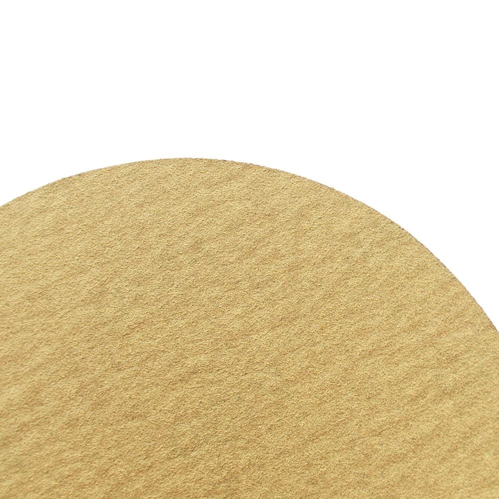 100 Pack 6" High Quality 180 Grit NO-Hole Hook Loop Pads Sanding Disc Flocking