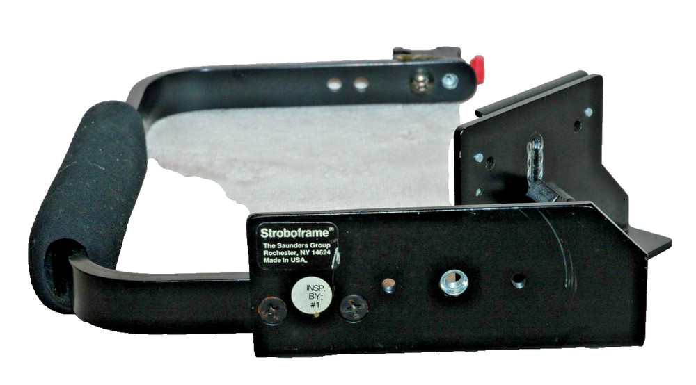 Vintage Stroboframe Flash Bracket for Handheld Camera