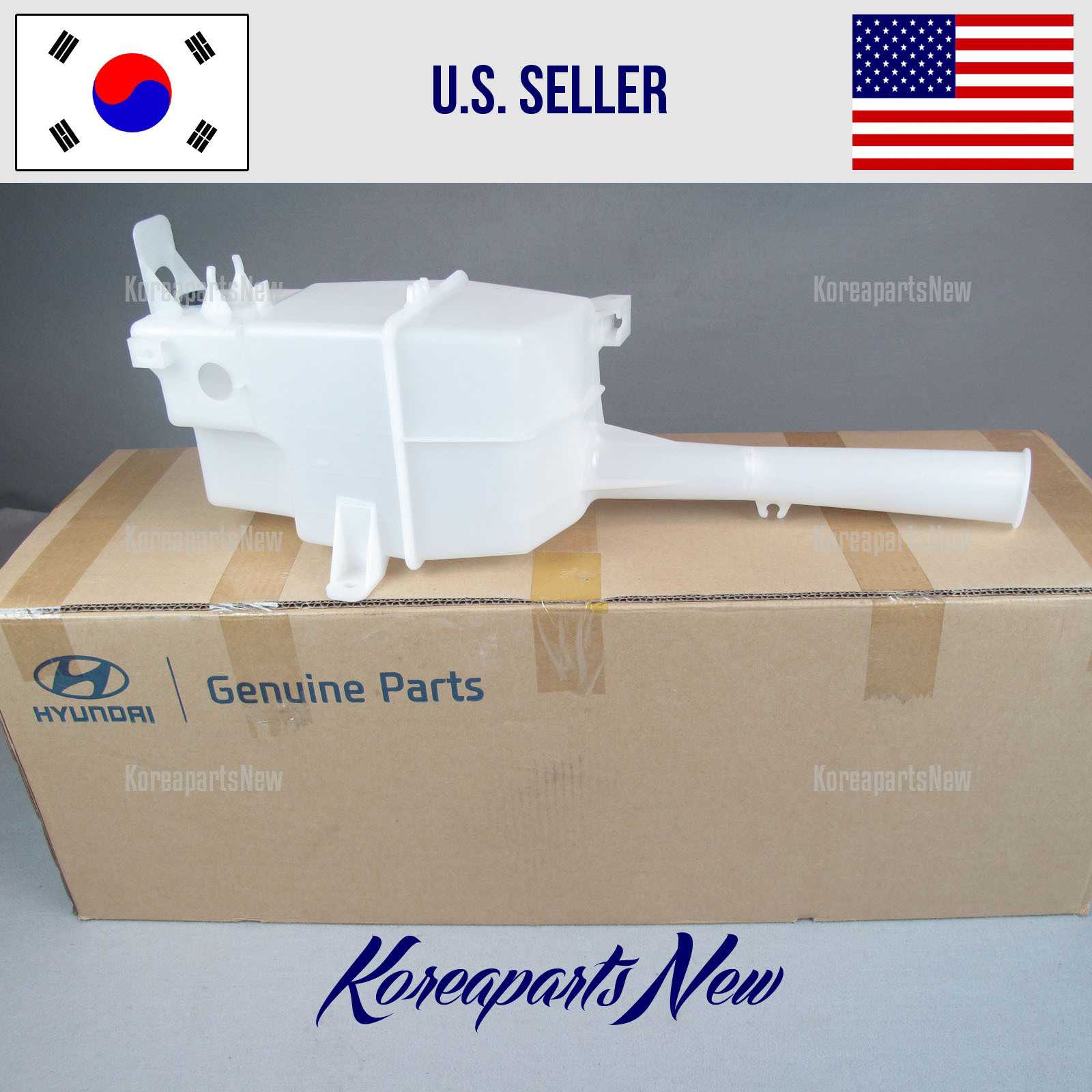 Wiper Washer Windshield Reservoir Tank ⭐GENUINE⭐ fits Hyundai Santa Fe 2013-2018