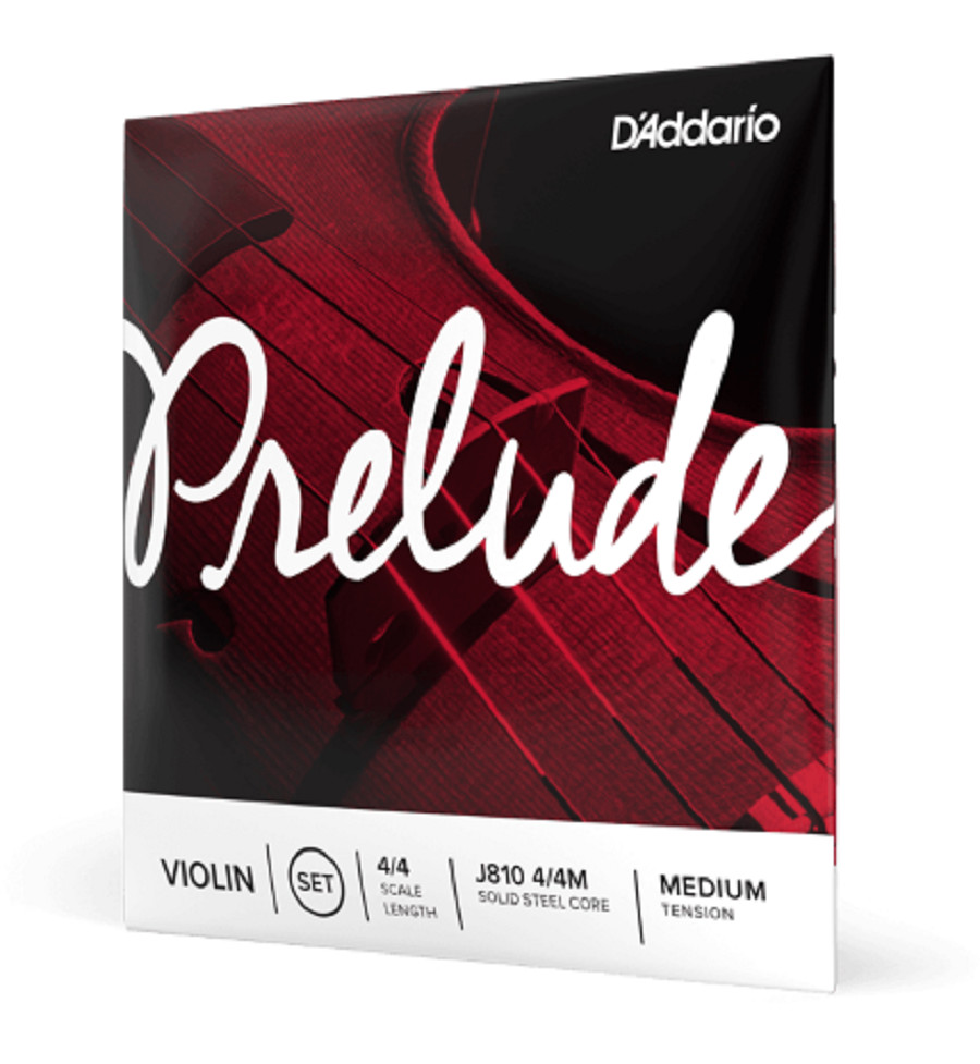 DAddario Prelude Violin Strings Set J810 4/4 M Medium