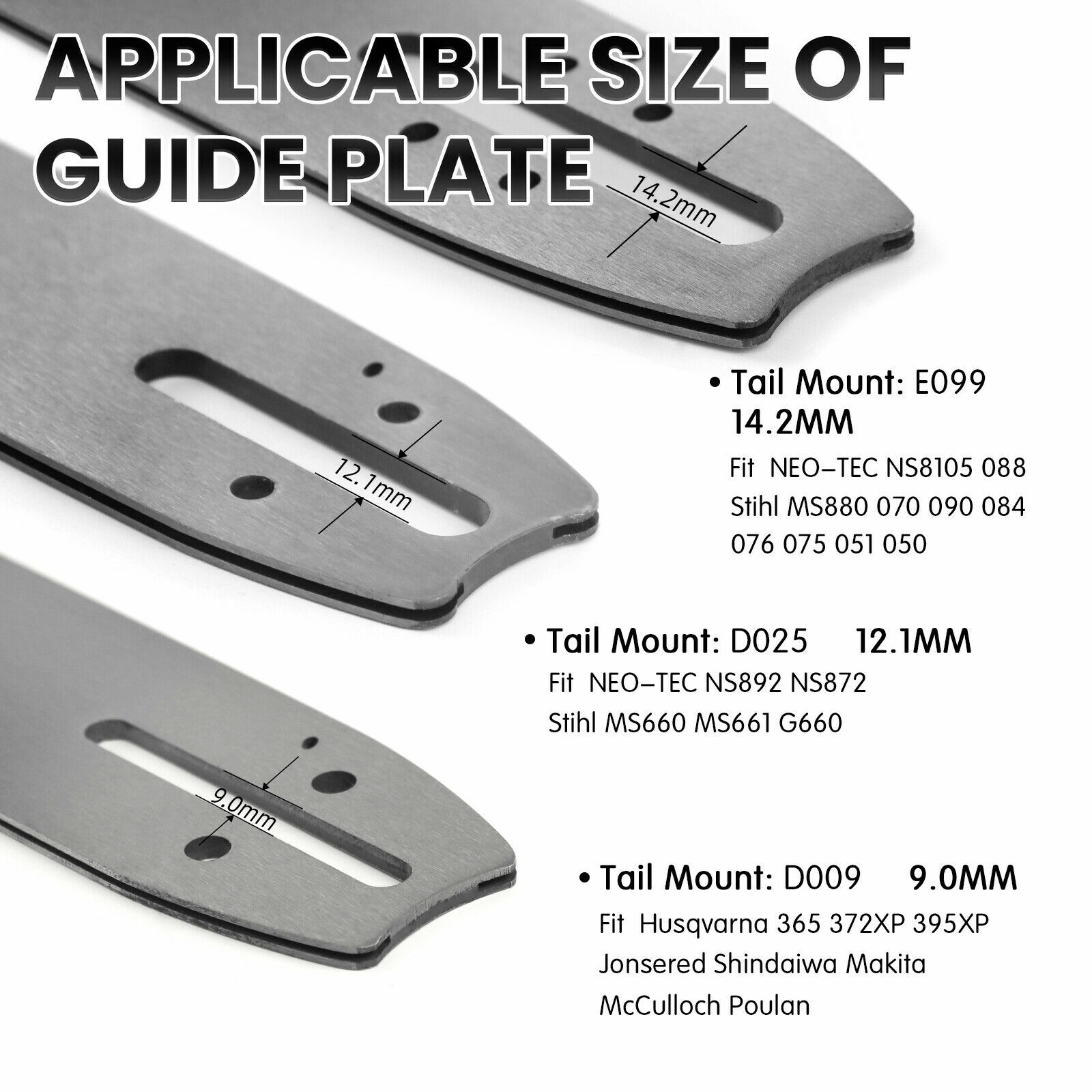 28" Chainsaw Guide Bar Chain 3/8'' 0.058" 92DL For Husqvarna 288 372XP 394 395XP