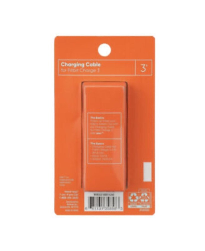 Fitbit Charge 3 USB Power Charger Charging Cable for 3’ Cable