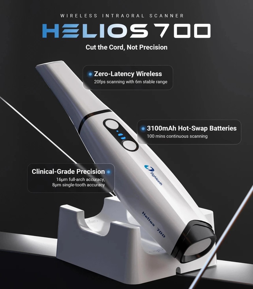 @Eighteeth Helios 700- 3D Intraoral Scanner Wireless