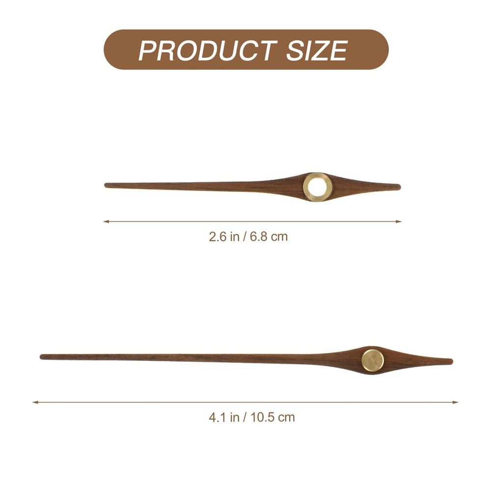 5 Sets Clock Hands Wooden Wall Clock Hands