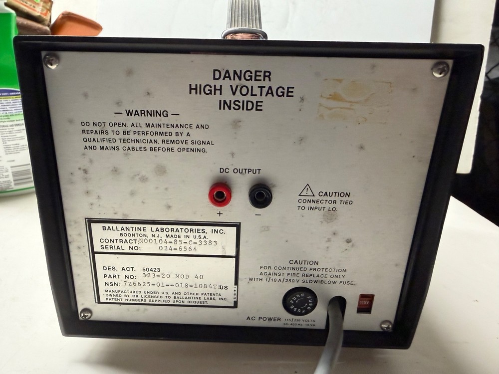 Ballantine 323 True RMS AC Voltmeter