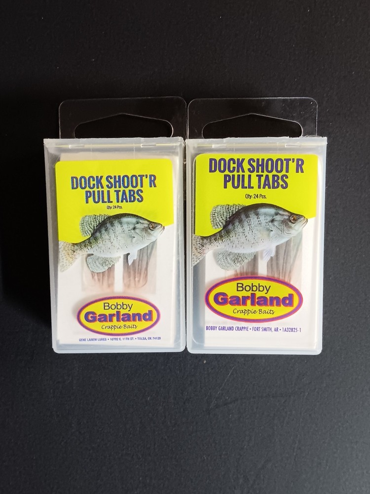 2 Bobby Garland Dock Shoot'R  Pull Tabs.  Natural Fin