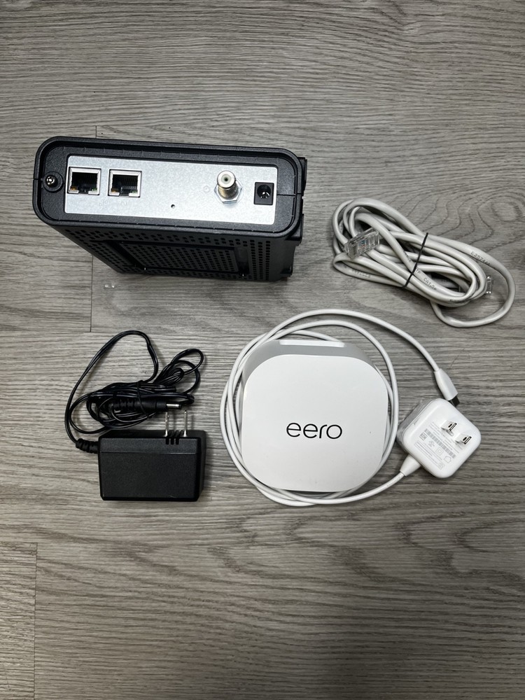 ARRIS CM8200 DOCSIS 3.1 Cable Modem + eero Mesh WiFi Router Combo Bundle