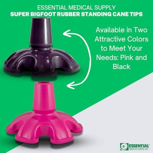 Self Standing Replacement Cane Tip Flexible Rubber Walking Stick