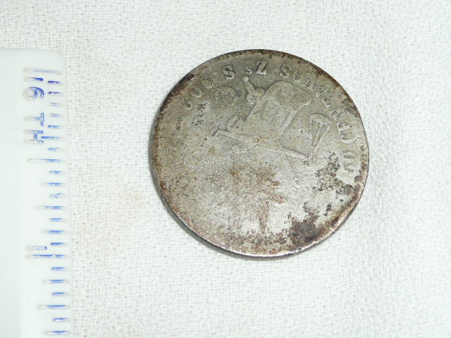 1884 Mexico 50 Centavos - Silver