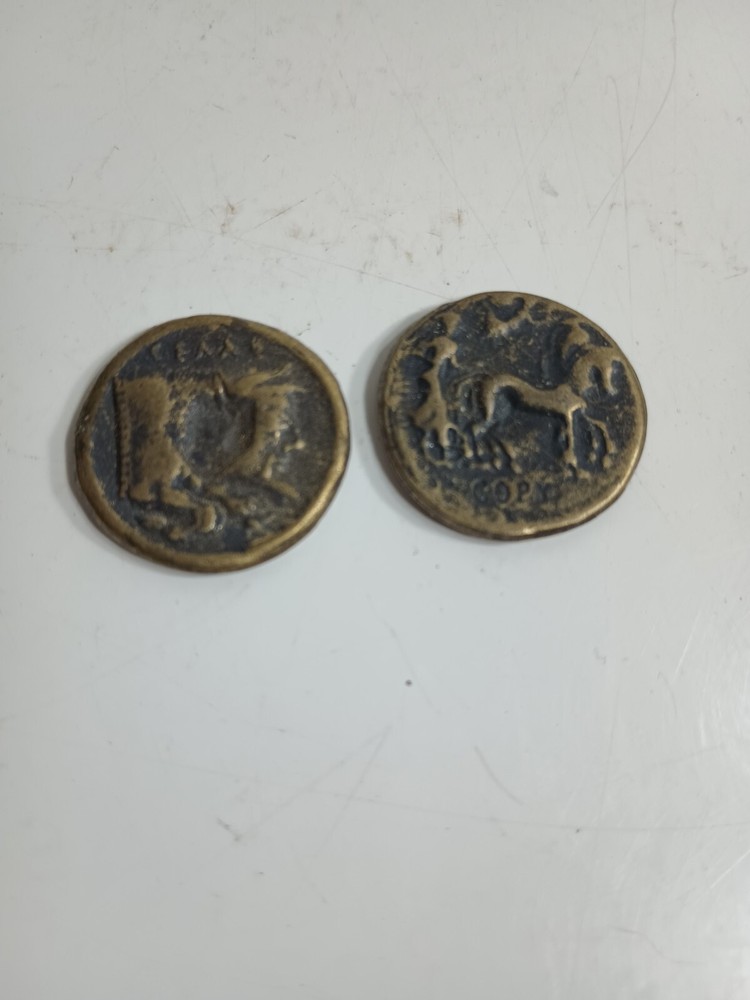 2 ancient Roman coin copies