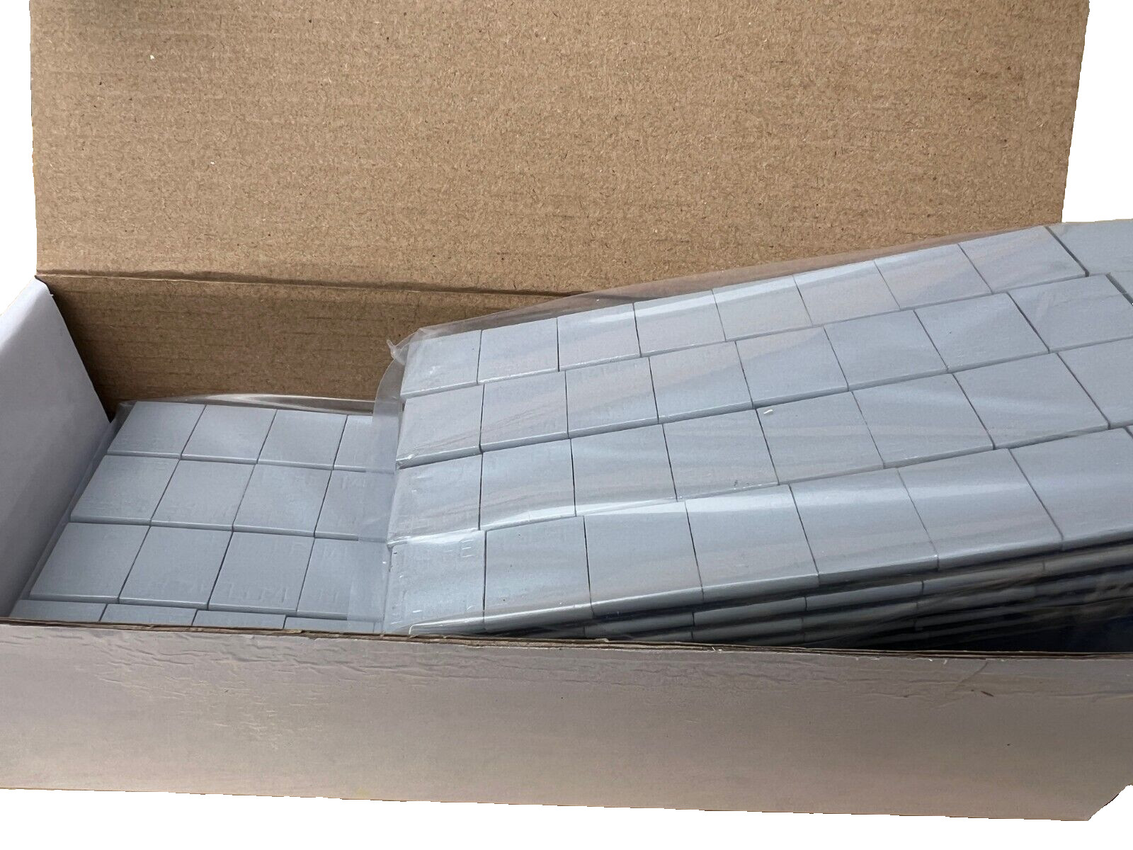 6 BOXES BUNDLE GRAY WHEEL WEIGHTS 1/4 OZ ADHESIVE TAPE 54 LBS LEAD-FREE 3456Pcs.