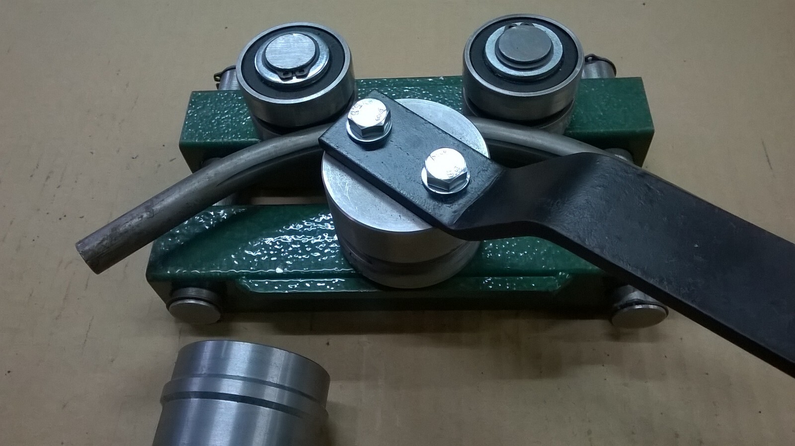 Manual RR-150 Ring Roller | Roller Bender for Steel Rods, Flat Bars, Pipes