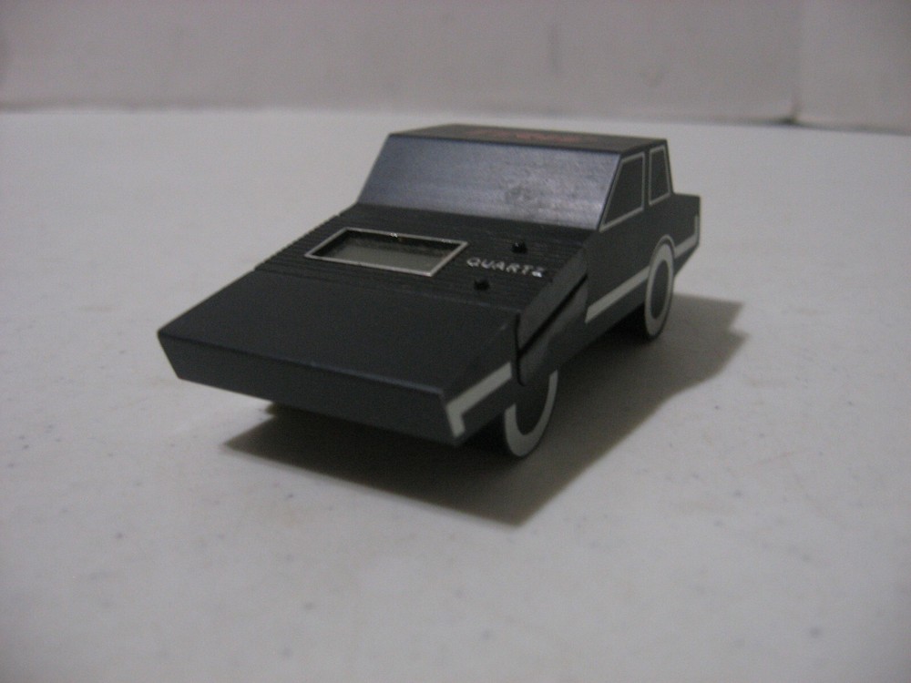 TRW Car Shaped Quartz Clock Paperweight