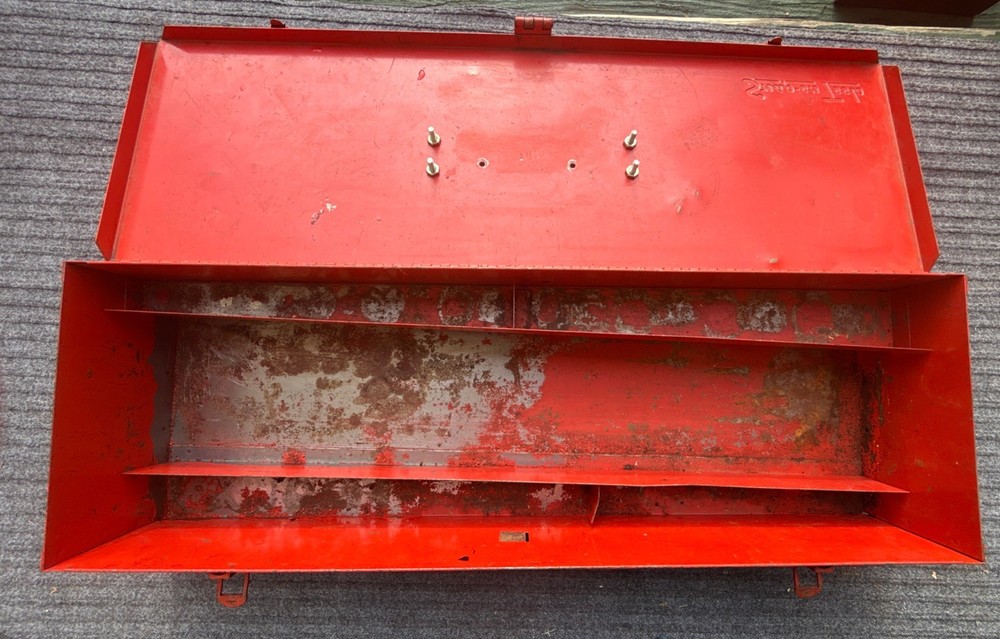Vintage Snap-On Tool Box for Socket Set KRA 280 Date Code 72 KRA-280