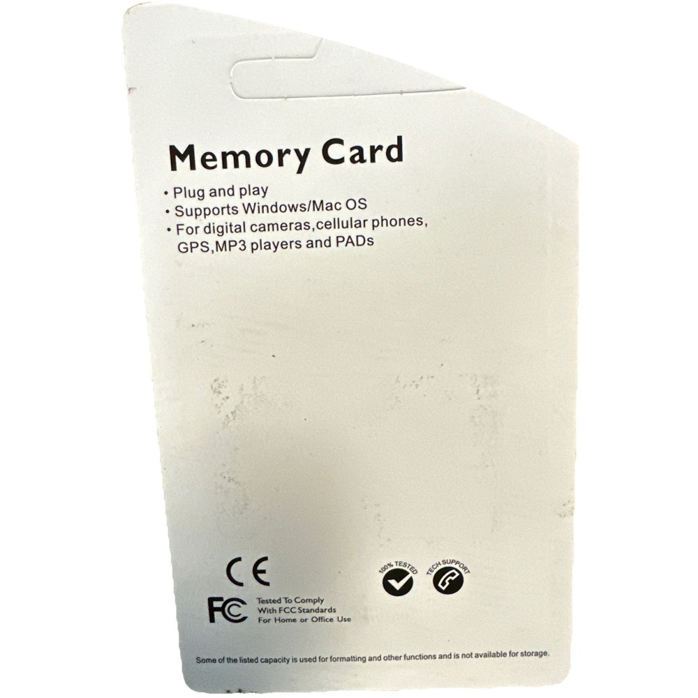 🔥Micro SD Adaptor 256GB Memory Card Plug&play Support Windows/Mac,Cam,Cell,etc.