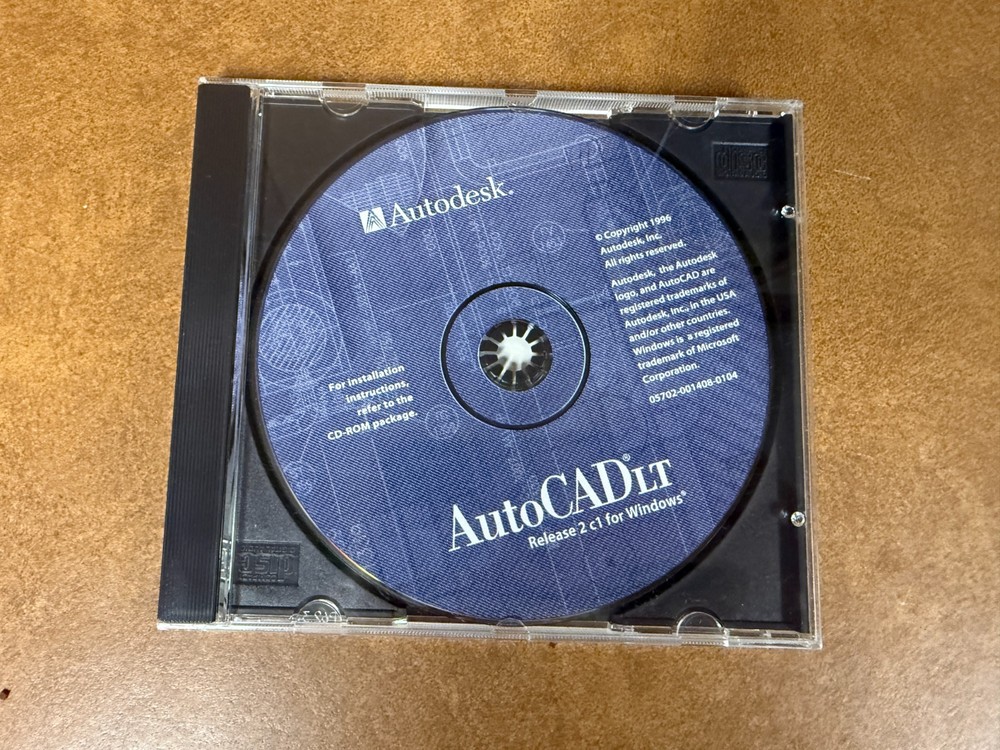 Autodesk AutoCAD LT Release 2c1for Windows CD