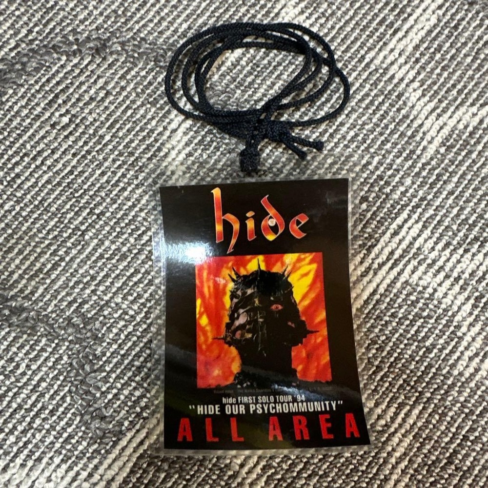 hide Solo Tour '94 ALL AREA Pass