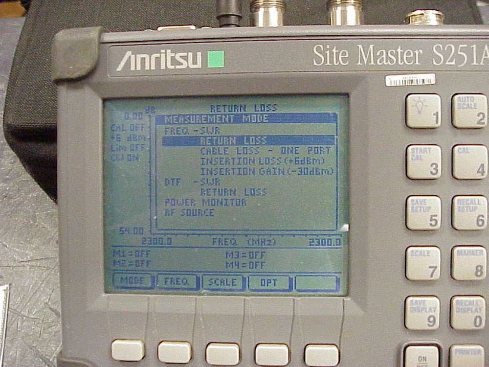 Anritsu Site Master S251ACable & Antenna Analyzer SiteMaster