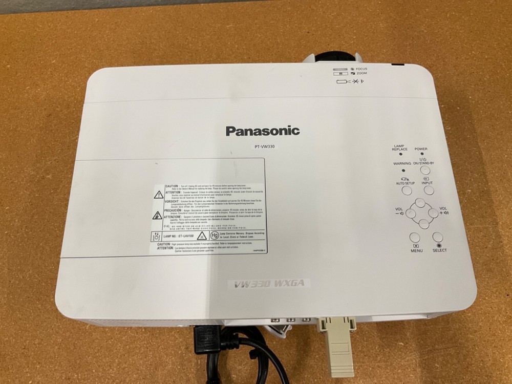 PANASONIC PT-VW330 PROJECTOR (4268 Hours)
