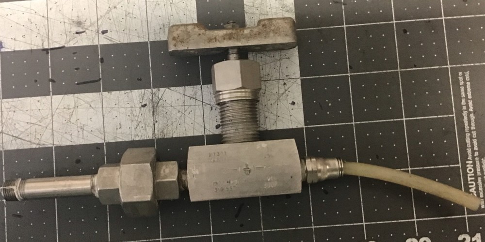 MARSH INSTRUMENT CO. VALVE MOD#N1311 (LP08F)
