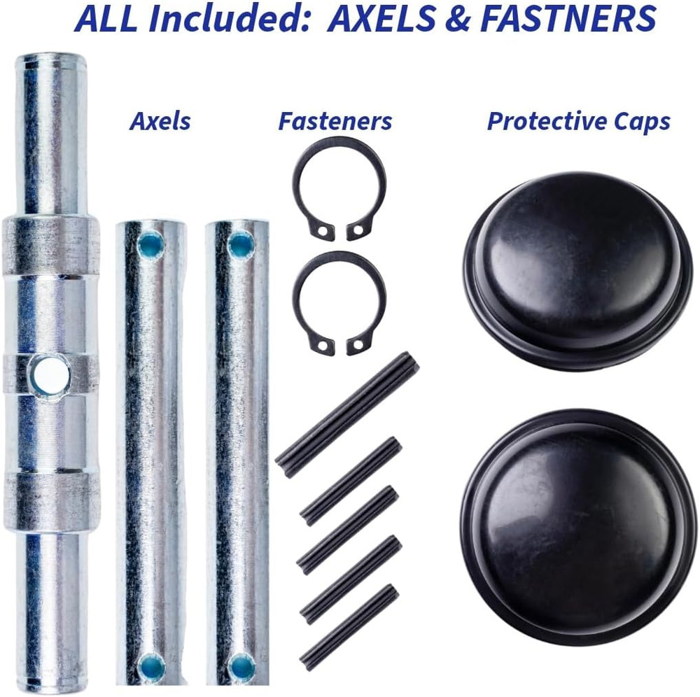 CRWON PTH50 Pallet Jack Wheel Kit Set Complete