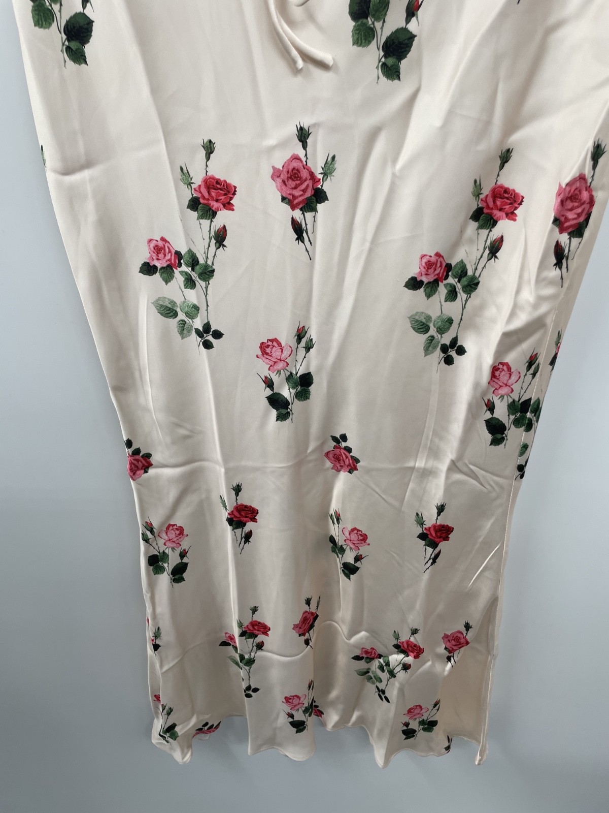 Princess Polly Alegria Maxi Skirt Women's 6 Cream Floral Tir-Waist Cottage NWT
