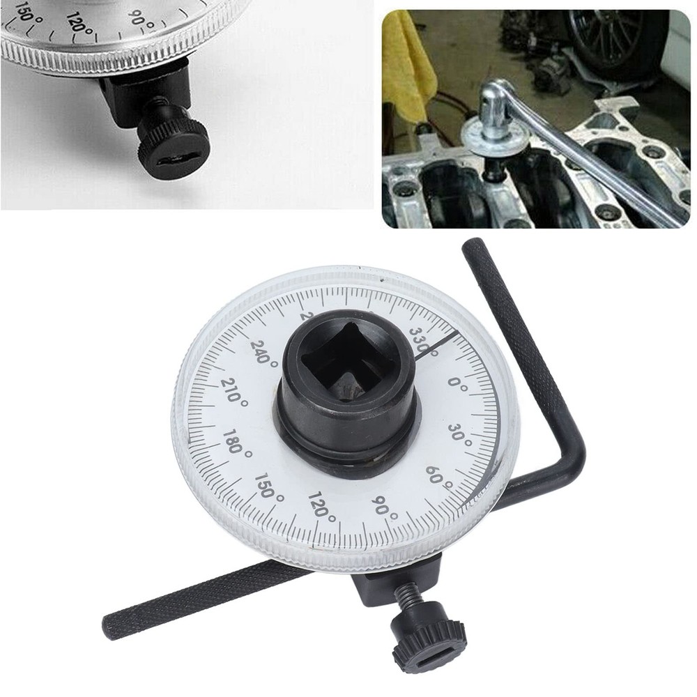 Digital Torque Wrench Angle Gauge Adjustable Drive Meter Setting Tool
