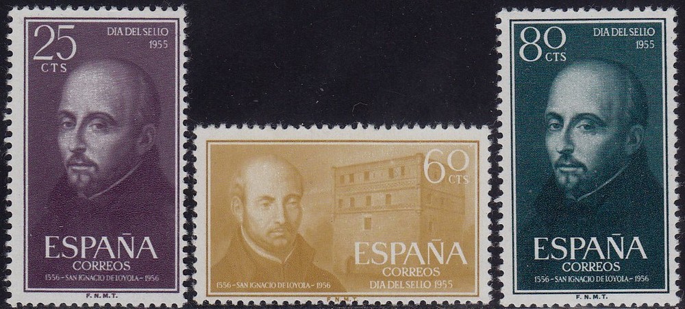 Spain - 1955 (1166-1168) Mint never Hinged - Famous Persons