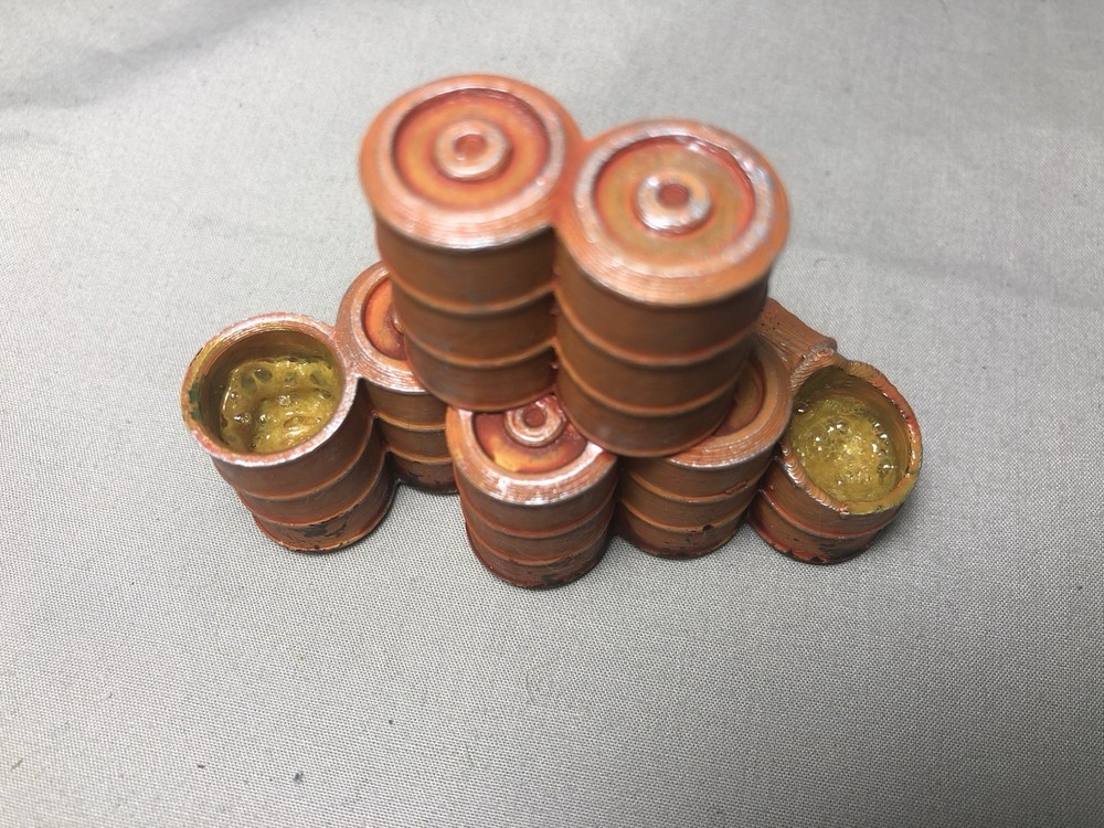 Barrel Stacks (3) Set Sci Fi Scatter Terrain