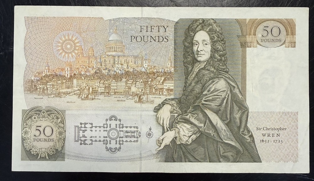 Old Fifty £50 Pound Note Excellent Condition