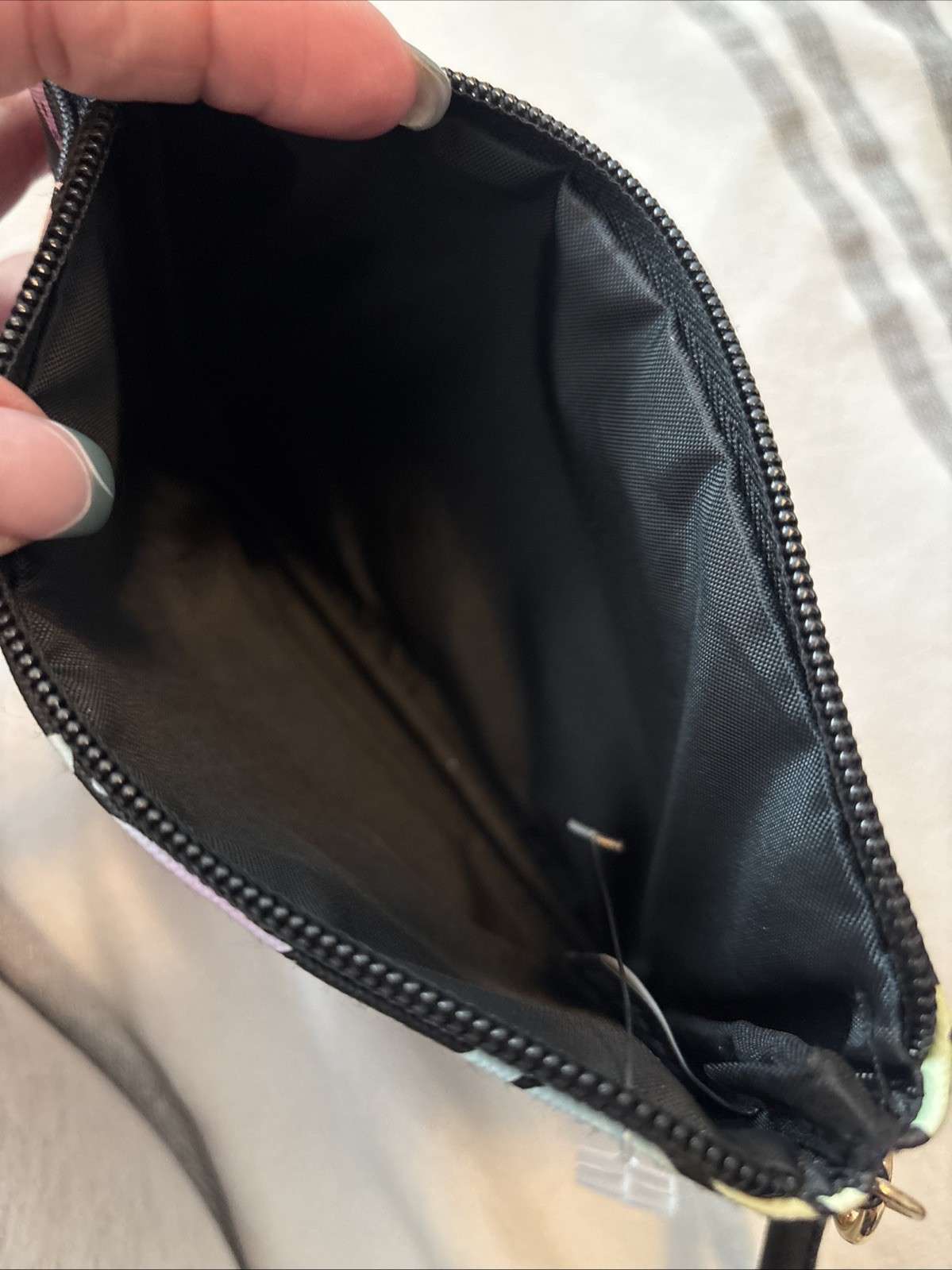 Bioworld Ariel Disney Princess Zip Pouch Wristlet Little Mermaid -large Charm