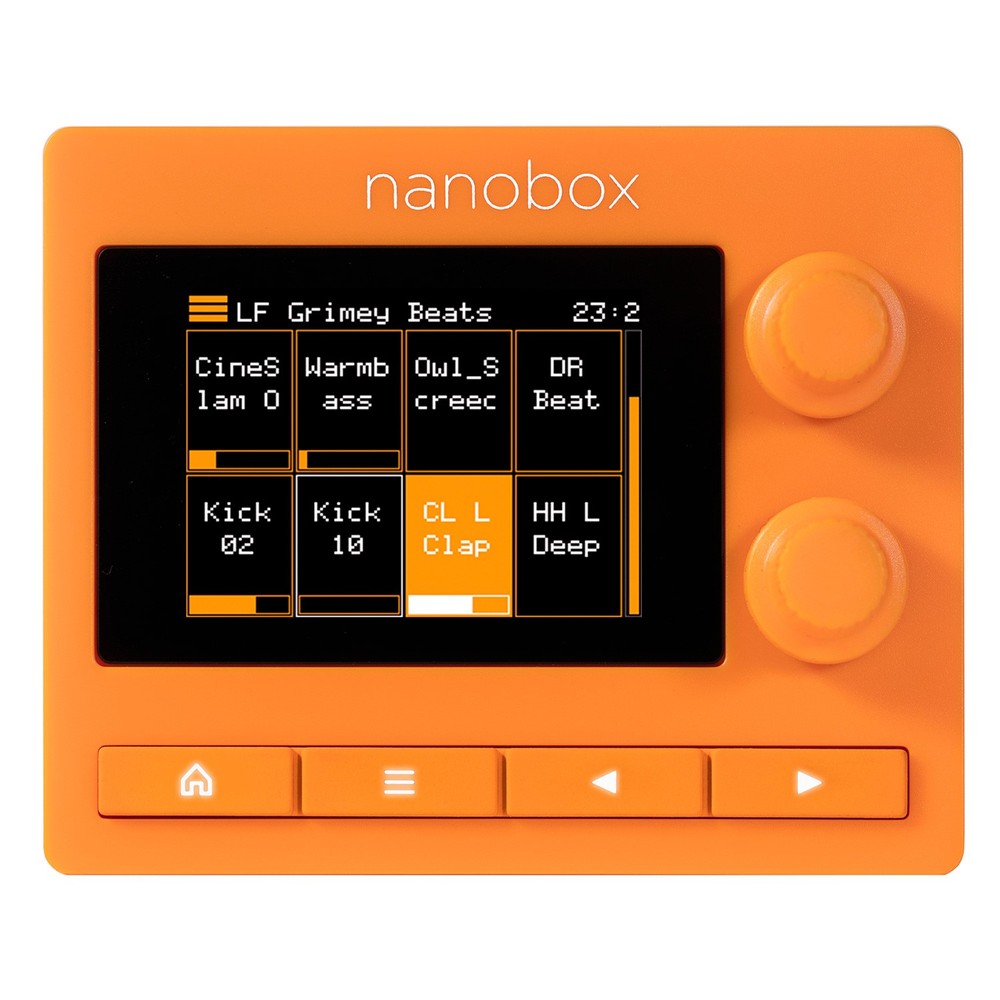 1010music nanobox | tangerine Compact Streaming Sampler Module