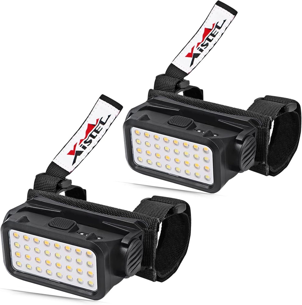 Xislet 2 Pack UTV Dome Lights, 32pcs LED Chips Type-C Rechargeable 2 PCS