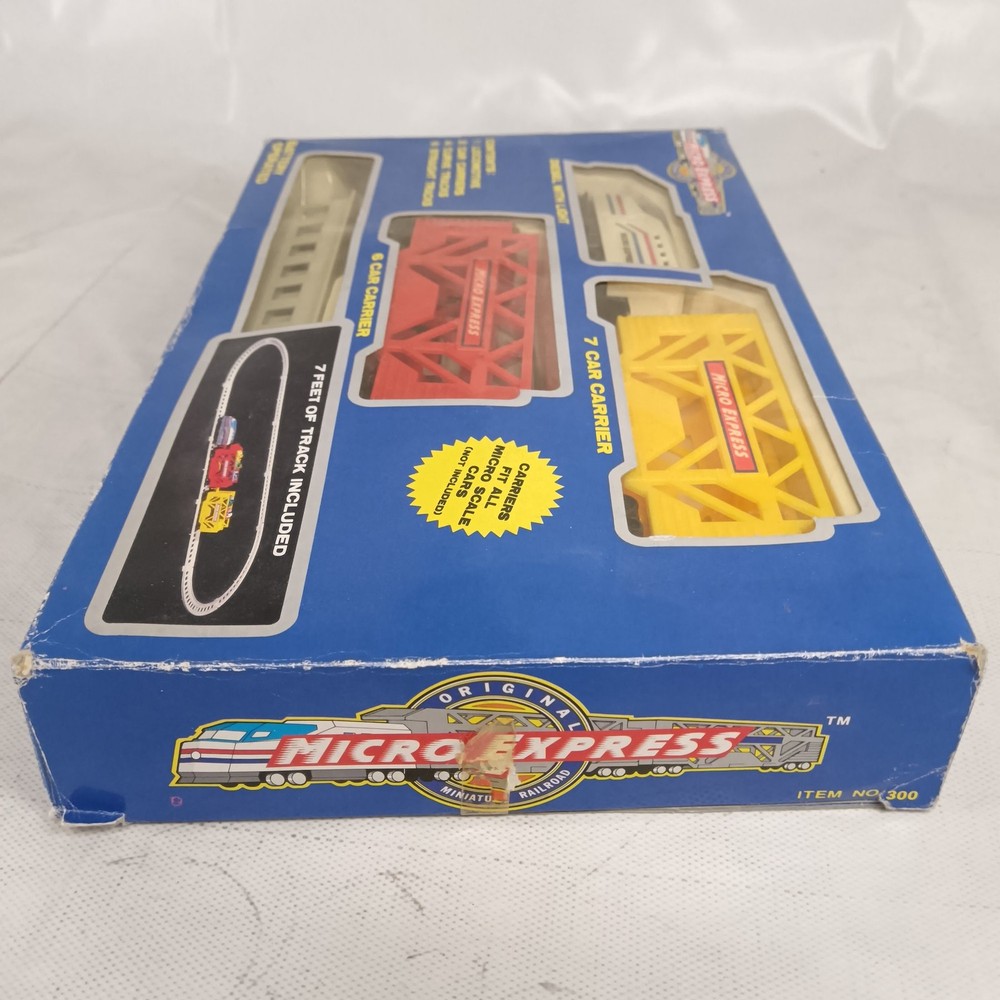 Micro Express Train Set Item No. 300 The Toy Group 1989 Boxed Preloved