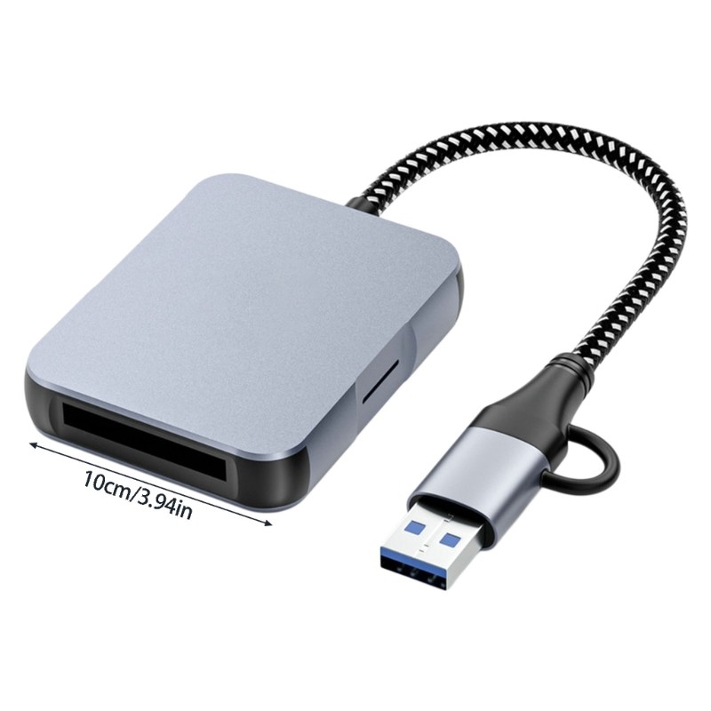 Universal CFE Type B TF Card Reader 10Gbps Quick Transfer For Multiple Devices