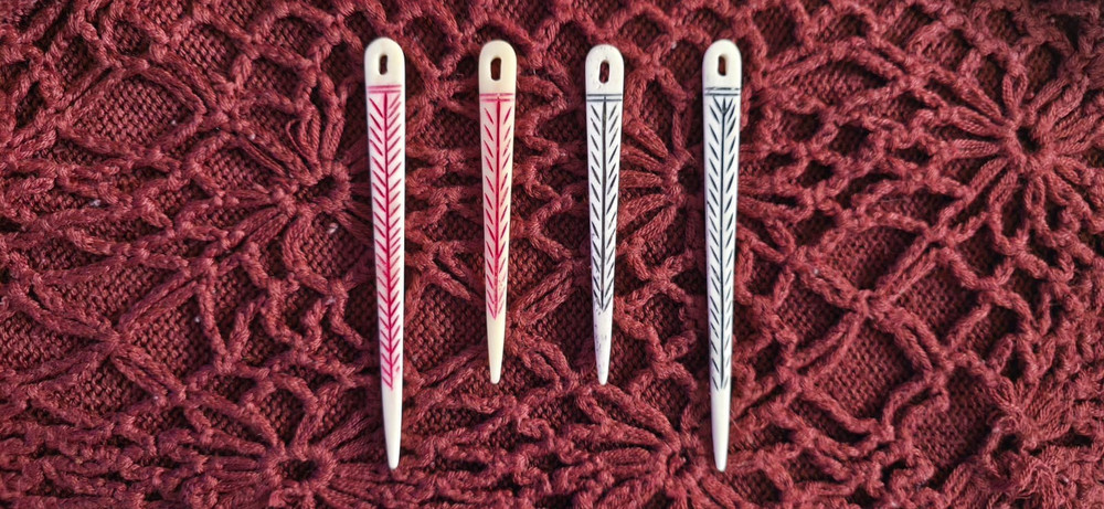 Bone Nalbinding Needle, Nalbinding Needle, Nålbinding Needle, Naalbinding Needle