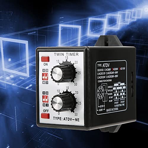 Multi-Section Short Period Repeat Cycle Timer Intermittent Timer Twin Timer