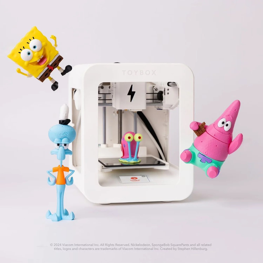 Alpha Two 3D Kid-Friendly Printer and Coconut Printer Food Starter Bundle