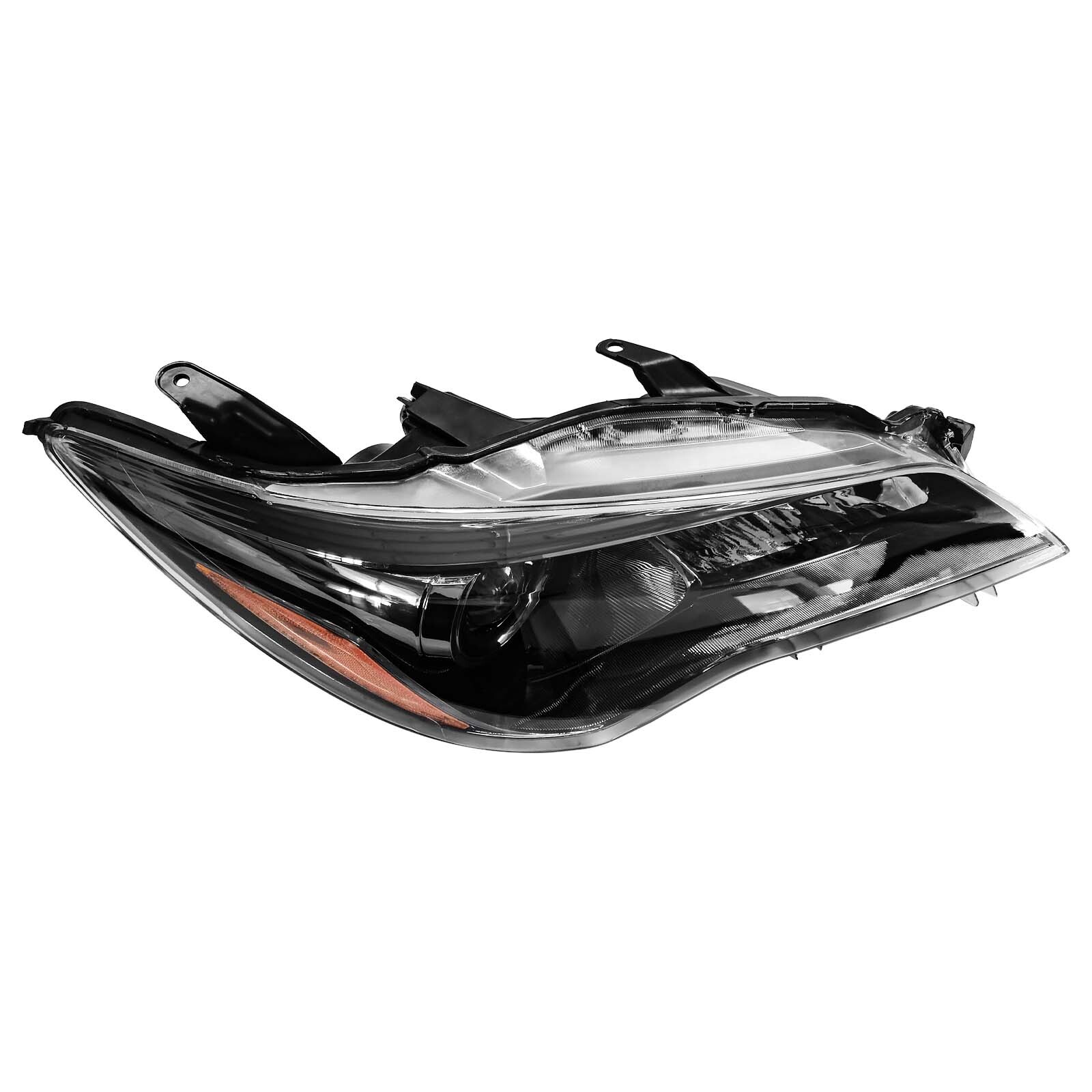 Black Headlight Set For 2015-2017 Toyota Camry LE SE XLE XSE Left+Right Halogen