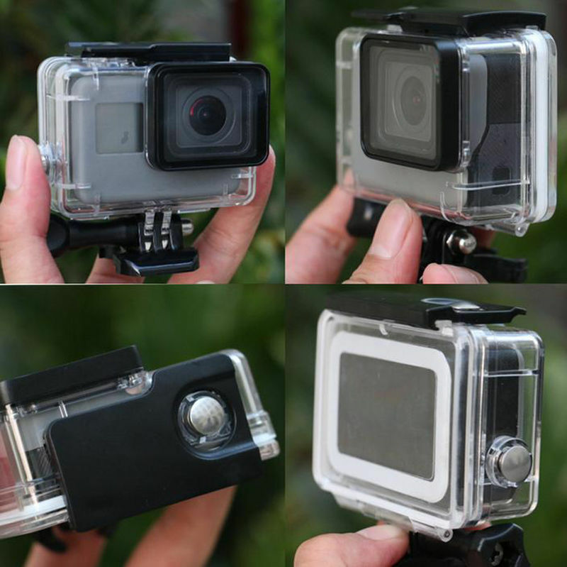 Waterproof Housing Case for GoPro Hero 7 Black 6 5 Protective Shell with Bracket