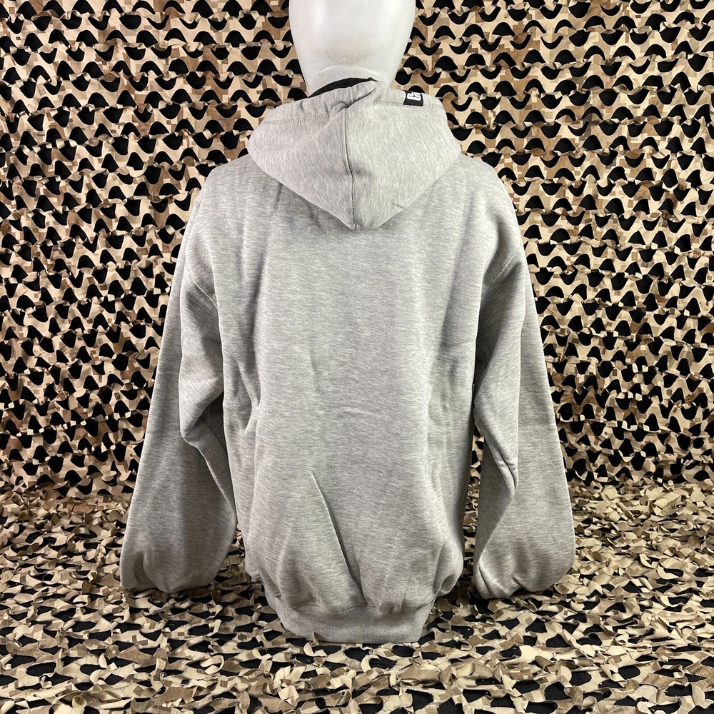 NEW SP Logo Pull Over Hooded Sweatshirt - Grey - X-Large