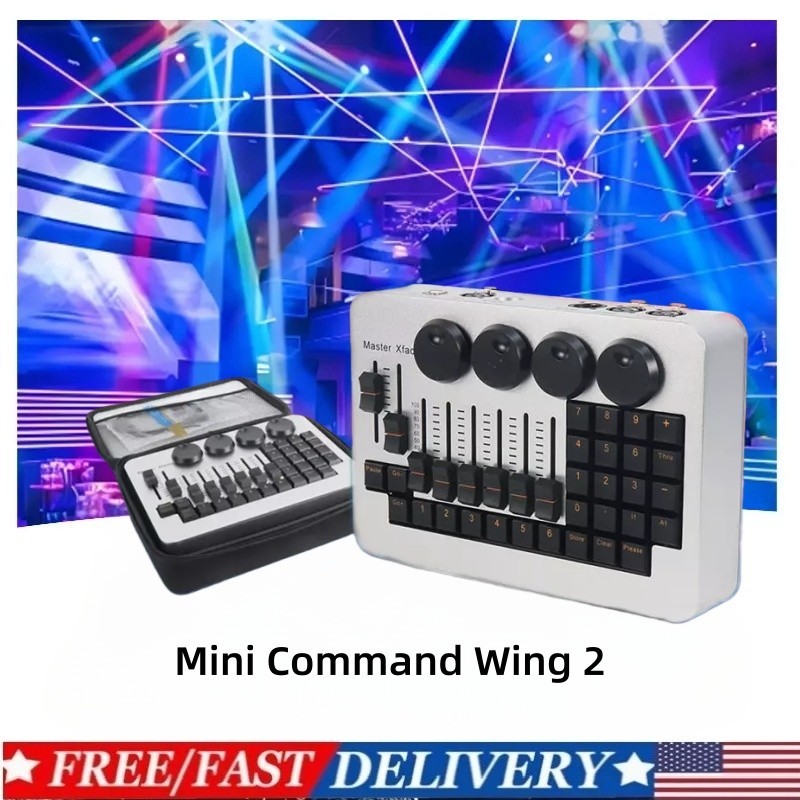US Portable DMX Mini MA2 Command Wing USA Direct Sales Stage Lighting Controller