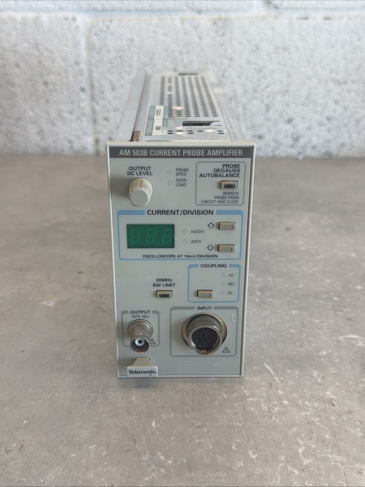Tektronix AM503B Current Probe Amplifier - Unit Only