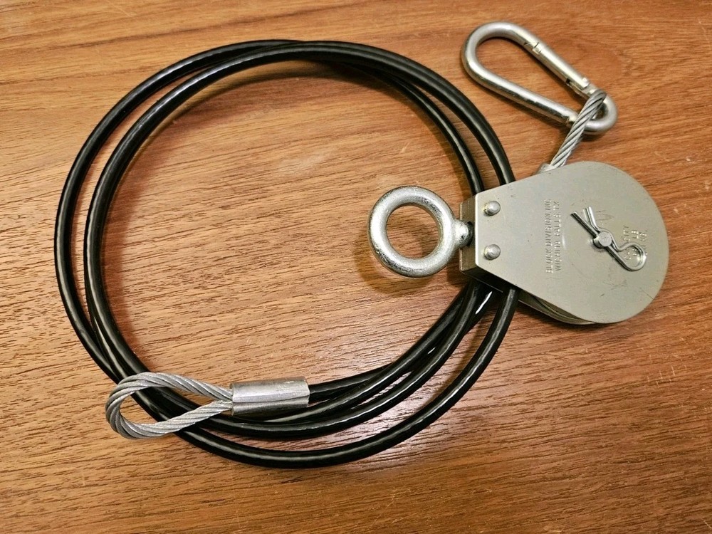 Pulley And Cable From Spud Inc System